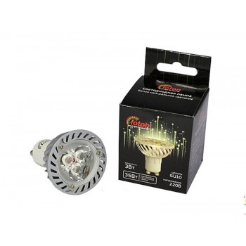 Светодиодная лампа GU10 3х1W 220V
